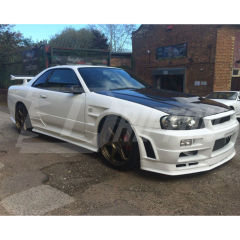 BN Style Carbon Fiber Fender For Nissan R34 GTR 1998-2002