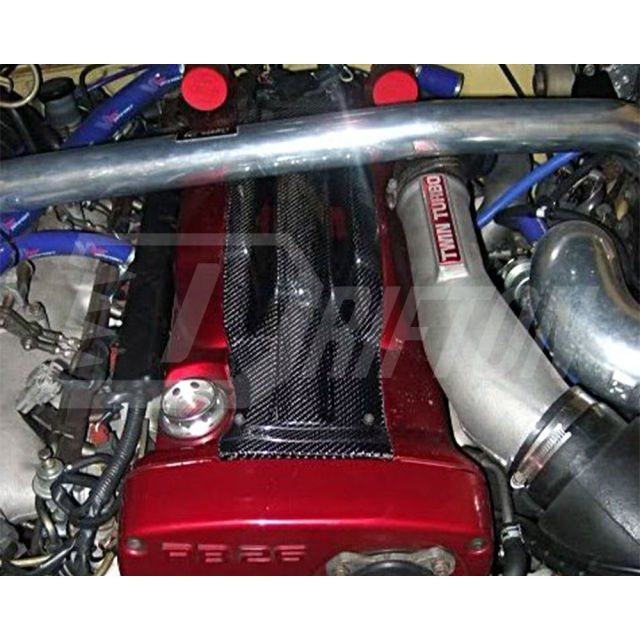 Carbon Fiber Rb26 Dett Plug Cover For Nissan R34 GTR GTT 1998-2002