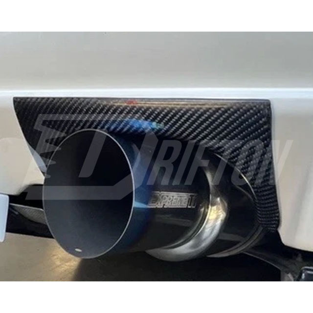 Carbon Fiber Rear Bumper Exhaust Heat Shield For Nissan R34 GTR 1998-2002