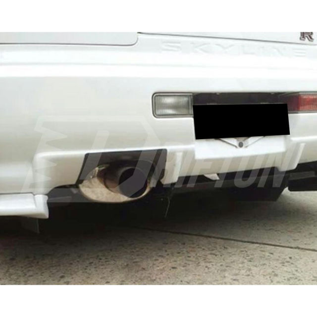 Carbon Fiber Rear Bumper Exhaust Heat Shield For Nissan R34 GTR 1998-2002