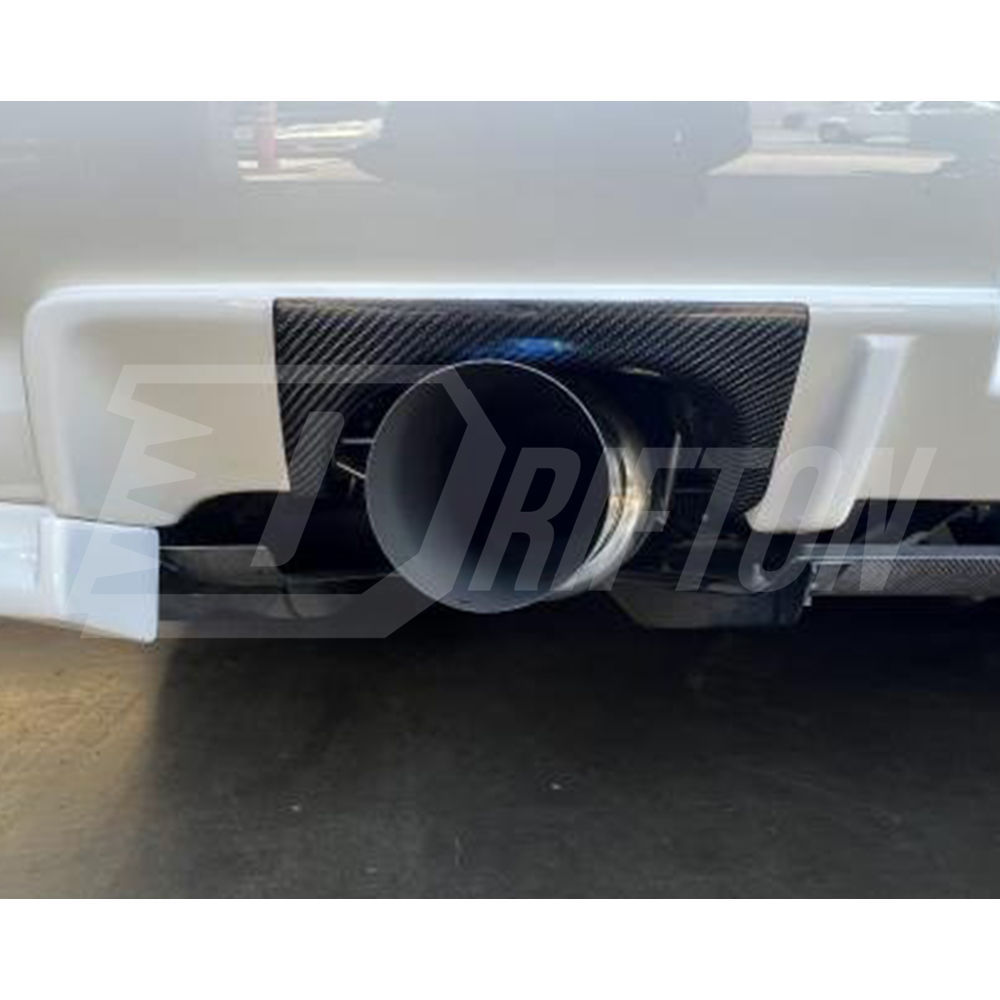 Carbon Fiber Rear Bumper Exhaust Heat Shield For Nissan R34 GTR 1998-2002