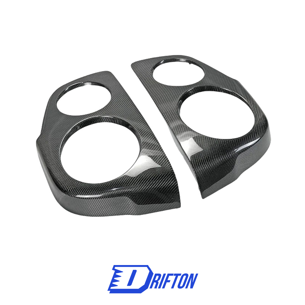 Carbon Fiber TailLights Cover For Nissan R34 GTR 1998-2002
