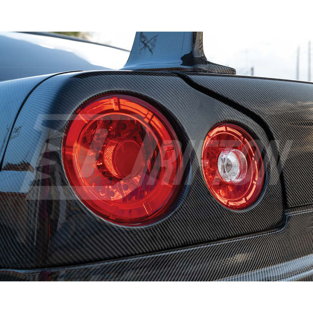 Carbon Fiber TailLights Cover For Nissan R34 GTR 1998-2002