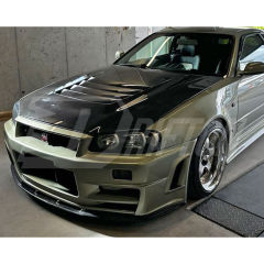 Nismo Z-Tune Style Carbon Fiber Hood For Nissan R34 GTR 1998-2002