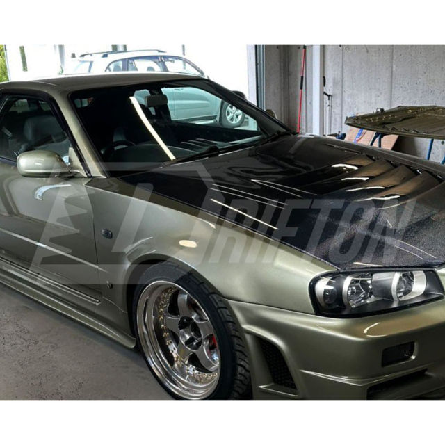 Nismo Z-Tune Style Glass Fiber Front Fender For Nissan R34 GTR 1998-2002