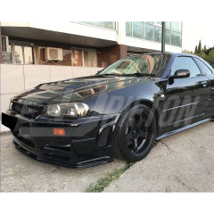 Nismo Z-Tune Style Glass Fiber Front Fender For Nissan R34 GTR 1998-2002