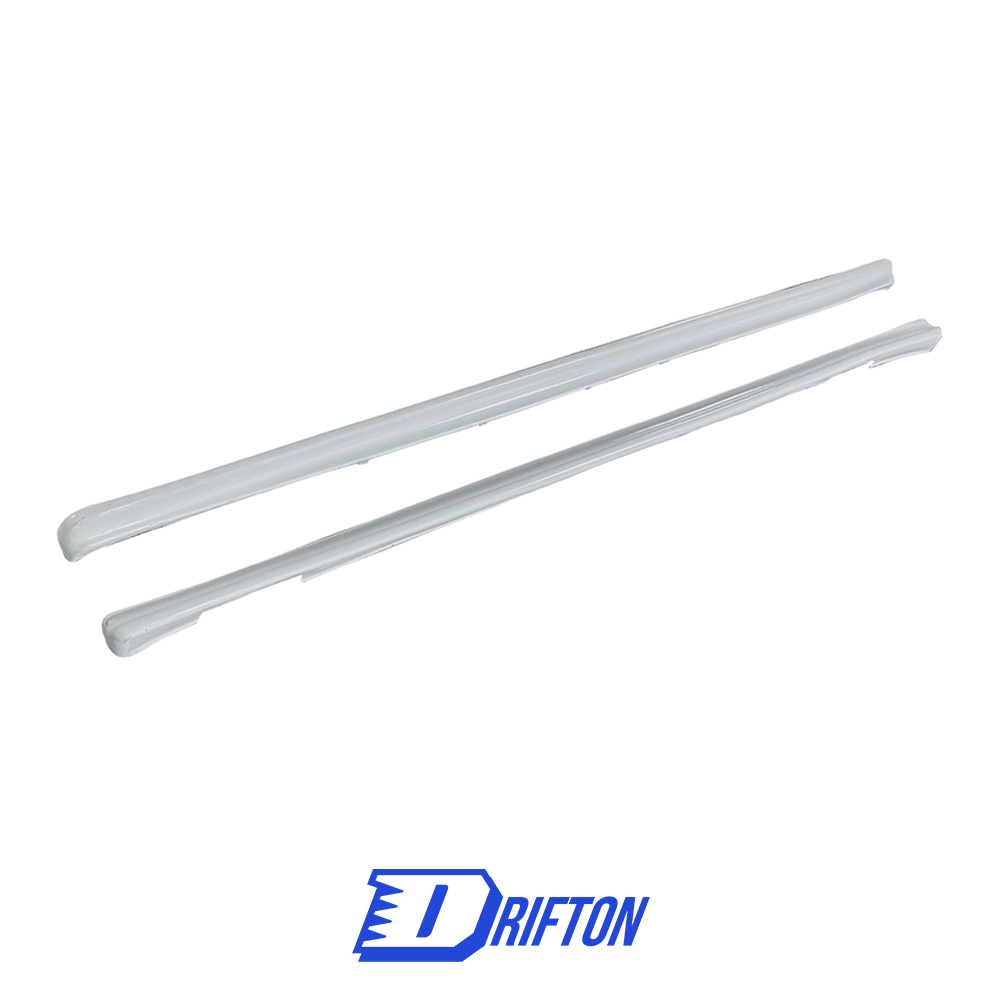 OEM V-Spec Nismo Z-Tune Style Glass Fiber Side Skirts Extensions For Nissan R34 GTR 1998-2002