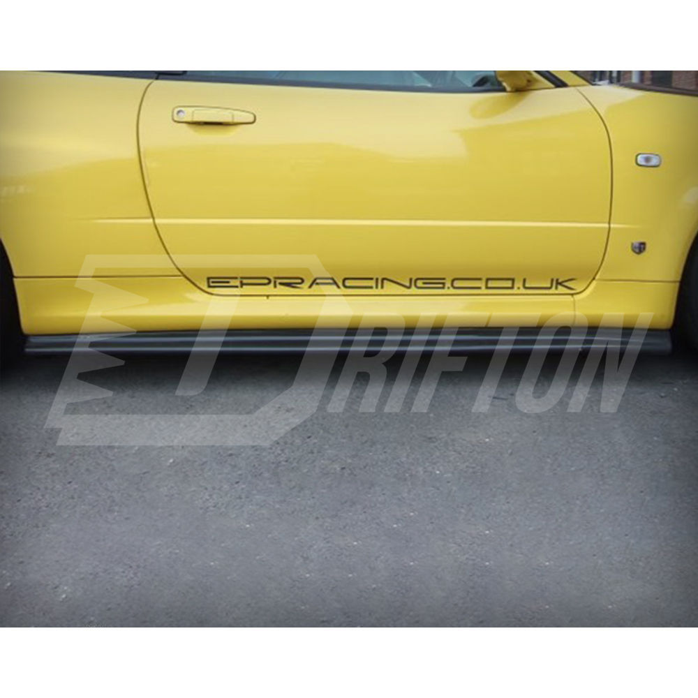 OEM V-Spec Nismo Z-Tune Style Glass Fiber Side Skirts Extensions For Nissan R34 GTR 1998-2002