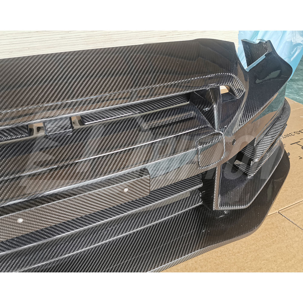 Topsecret 2024 Style Dry Carbon Fiber Front Bumper For Nissan R35 GTR 2008-2026