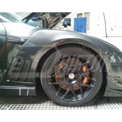2013 Varis Style Partial Carbon Fiber Wide Fender Set For Nissan R35 GTR 2008-2011