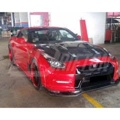 2013 Varis Style Partial Carbon Fiber Wide Fender Set For Nissan R35 GTR 2011-2016