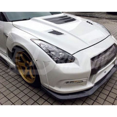 2013 Varis Style Partial Carbon Fiber Wide Fender Set For Nissan R35 GTR 2011-2016