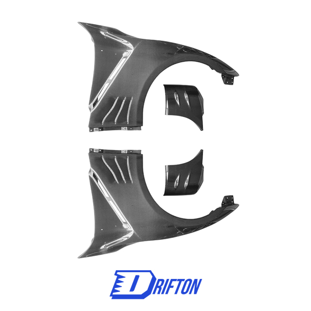2024 Top Secret Style Carbon Fiber Wide Fender For Nissan R35 GTR 2017-2023