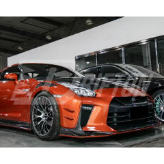 2024 Top Secret Style Carbon Fiber Wide Fender For Nissan R35 GTR 2017-2023