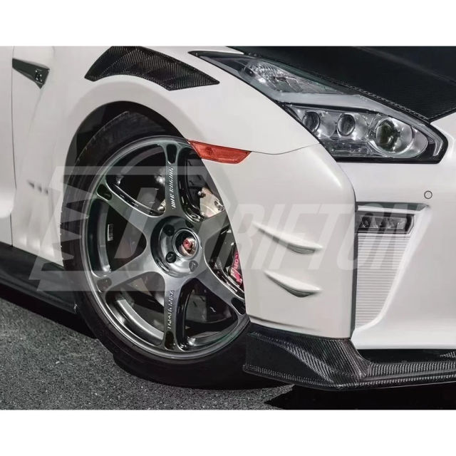 2024 Top Secret Style Carbon Fiber Wide Fender For Nissan R35 GTR 2017-2023