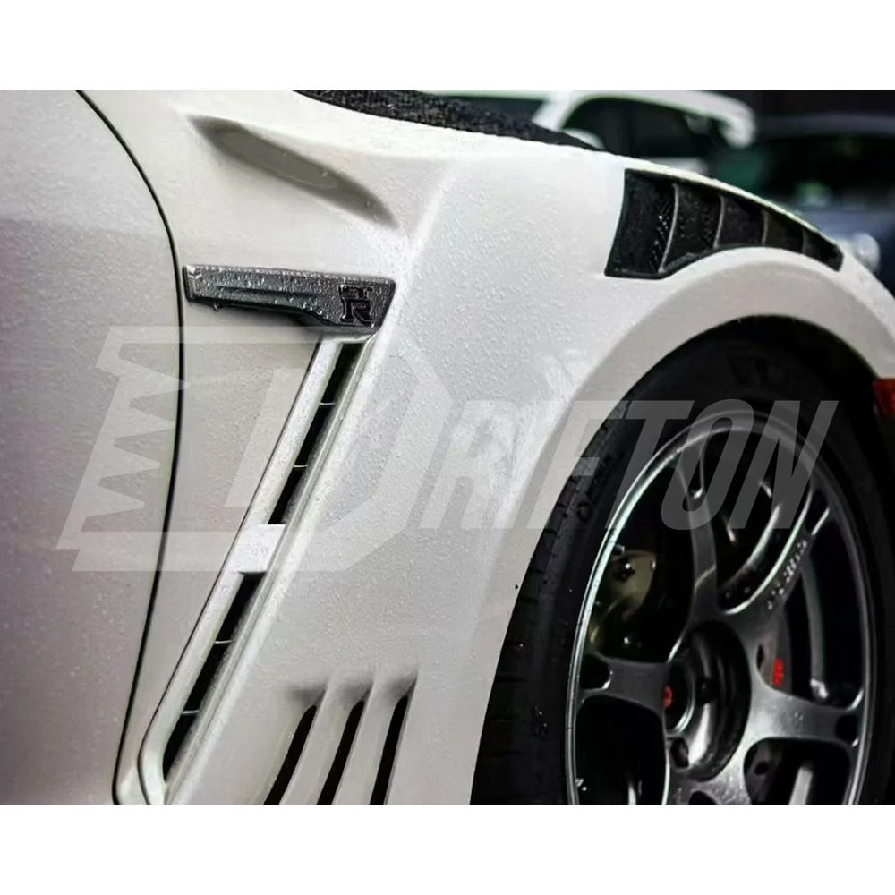 2024 Top Secret Style Carbon Fiber Wide Fender For Nissan R35 GTR 2017-2023