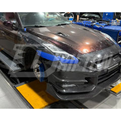 2024 Top Secret Style Dry Carbon Fiber Fender For Nissan R35 GTR 2008-2026