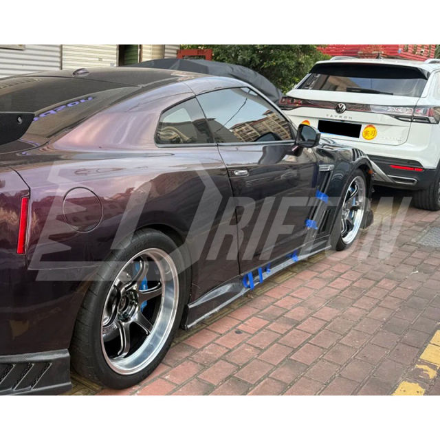 2024 Top Secret Style Dry Carbon Fiber Fender For Nissan R35 GTR 2008-2026