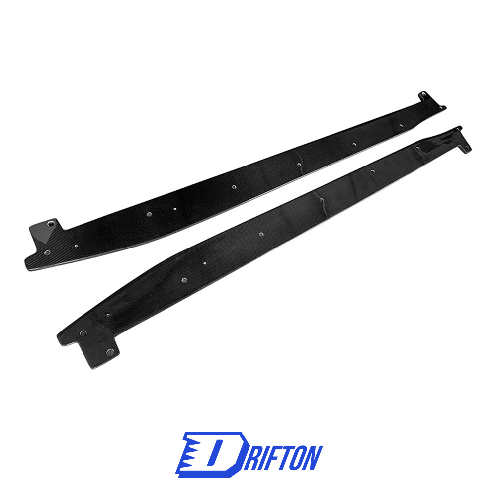 Artisan Spirit Style Carbon Fiber Side Skirt For Audi R8 2007-2015