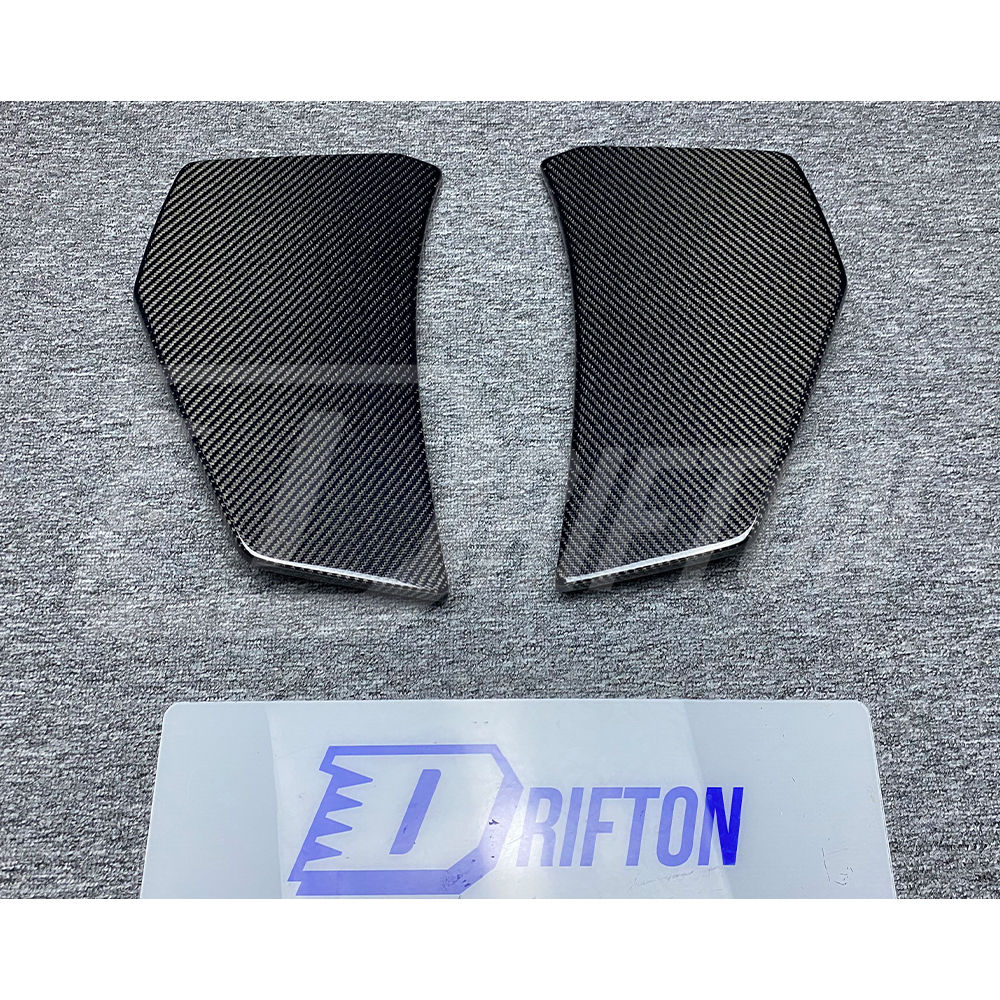 Carbon Fiber Rear Bumper Side Vent Spats For Audi R8 V10 2016-2019