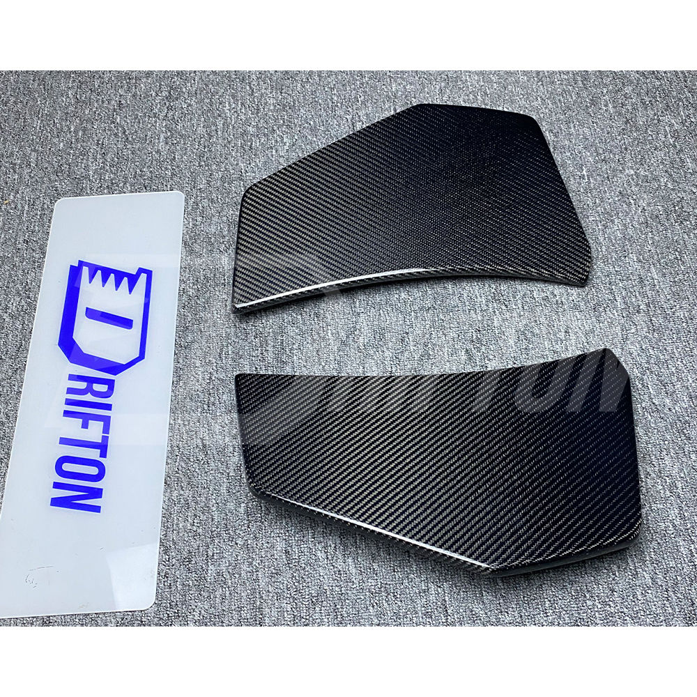 Carbon Fiber Rear Bumper Side Vent Spats For Audi R8 V10 2016-2019