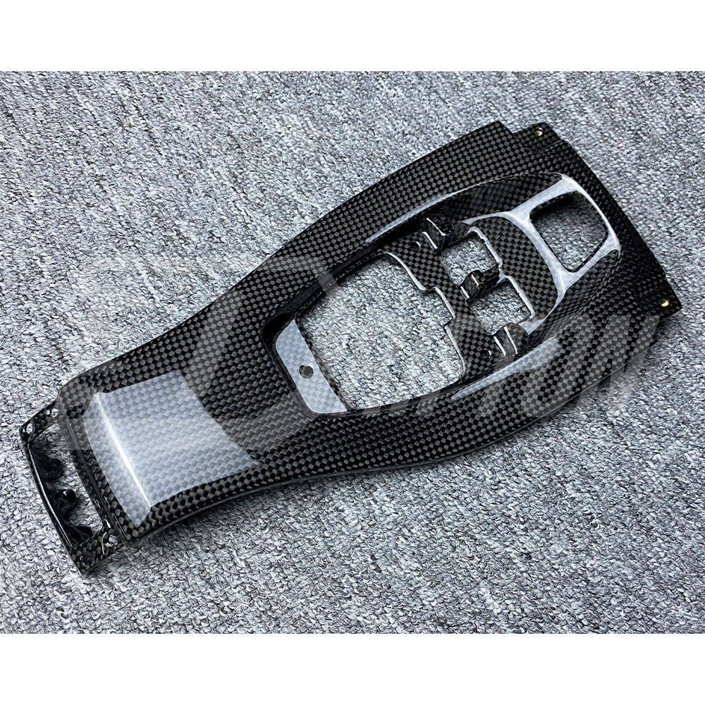 Dry Carbon Fiber Interiors Kits Shifter Console Trim For Ferrari 458 Italia Spider 2009-2015