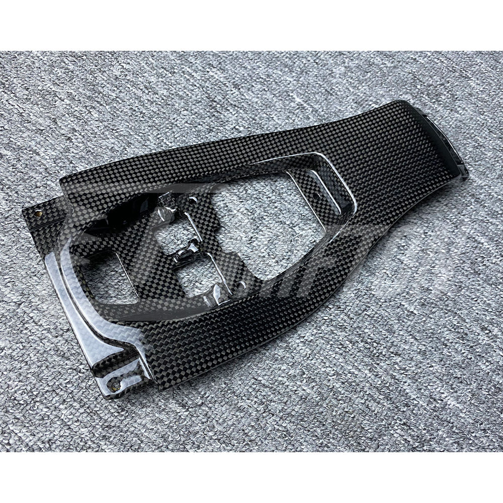 Dry Carbon Fiber Interiors Kits Shifter Console Trim For Ferrari 458 Italia Spider 2009-2015