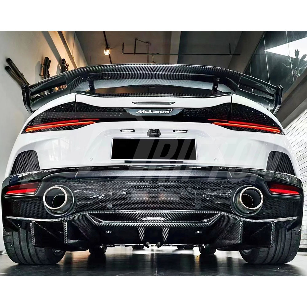 Dry Carbon Fiber Rear Diffuser For Mclaren GT