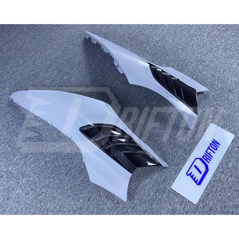 RYFT Style Dry Carbon Fiber With Portion Primer Fender For Mclaren 720S 2017-2023