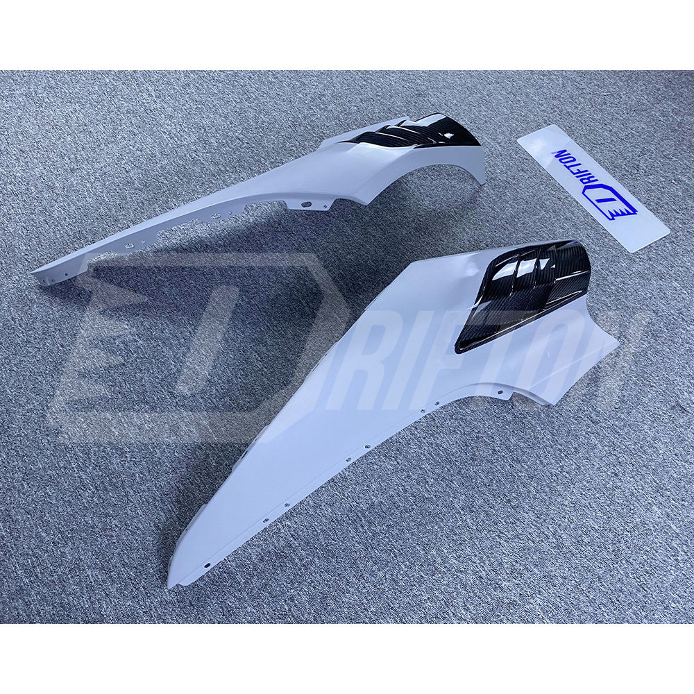 RYFT Style Dry Carbon Fiber With Portion Primer Fender For Mclaren 720S 2017-2023