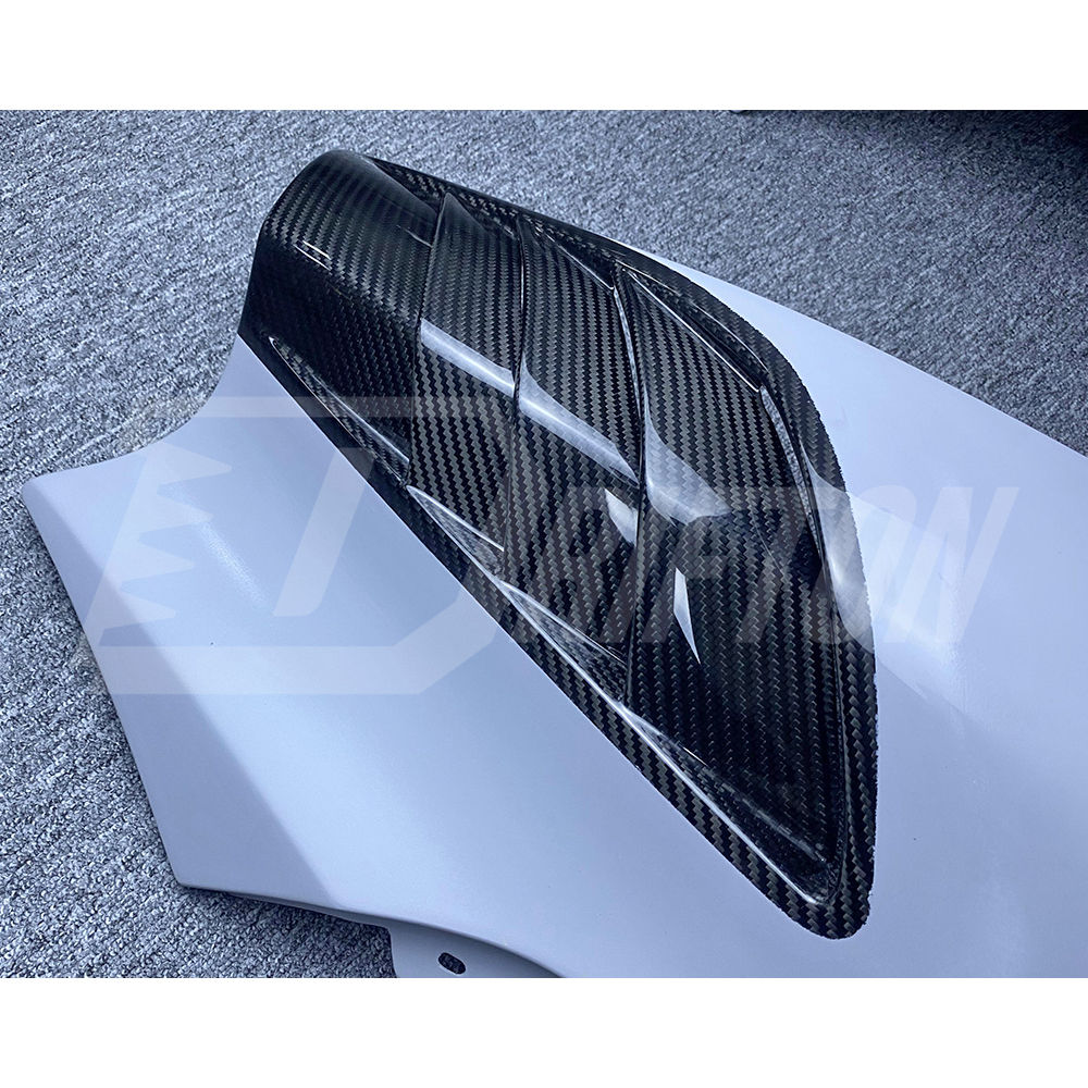 RYFT Style Dry Carbon Fiber With Portion Primer Fender For Mclaren 720S 2017-2023