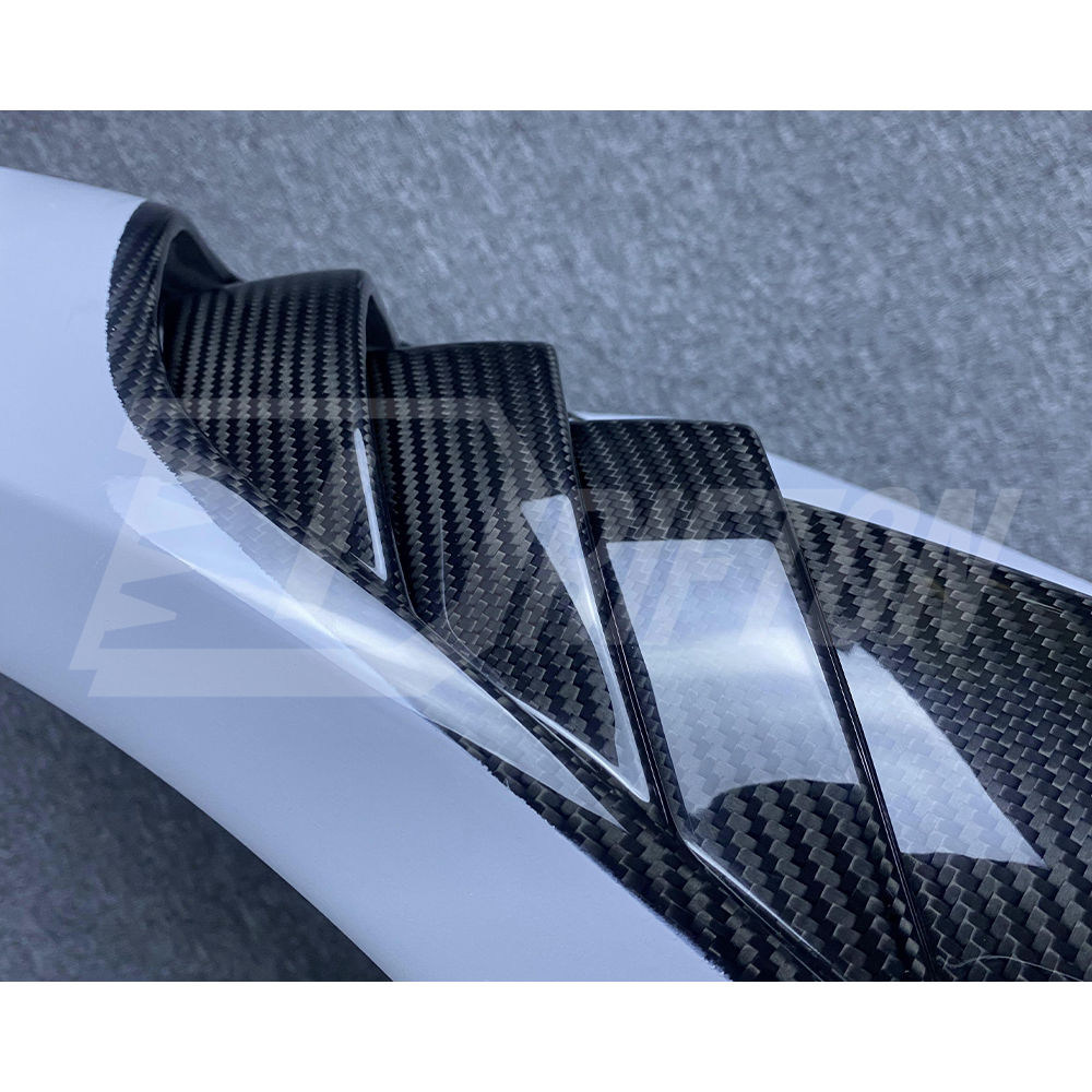 RYFT Style Dry Carbon Fiber With Portion Primer Fender For Mclaren 720S 2017-2023