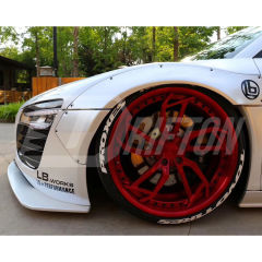 Artisan Spirit Style Carbon Fiber Wide Body Fender Wheels Flares For Audi R8 2007-2015