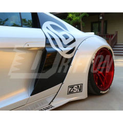 Artisan Spirit Style Carbon Fiber Wide Body Fender Wheels Flares For Audi R8 2007-2015