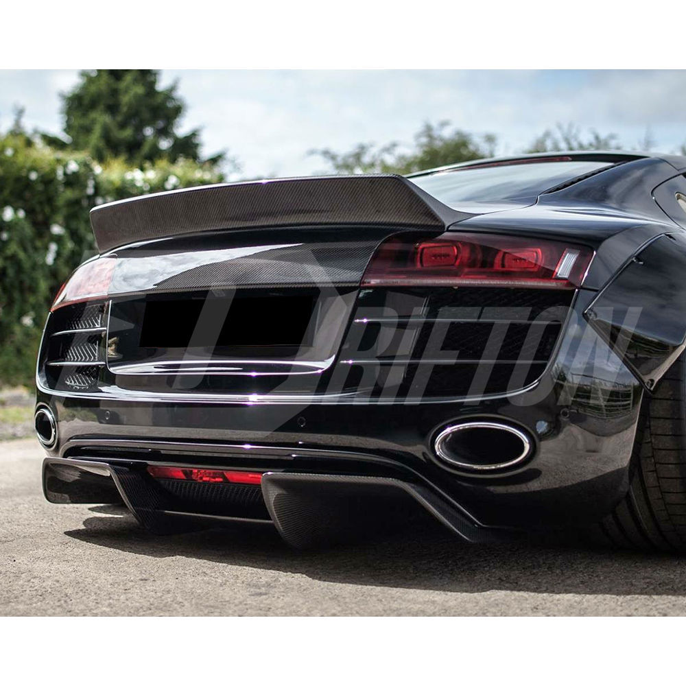 Artisan Spirit Style Partial Carbon Fiber Wide Body Kit For Audi R8 2007-2015
