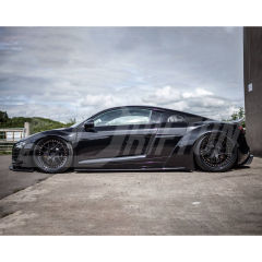 Artisan Spirit Style Partial Carbon Fiber Wide Body Kit For Audi R8 2007-2015