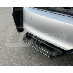 Carbon Fiber Rear Bumper Splitter Spats For Audi R8 2016-2019