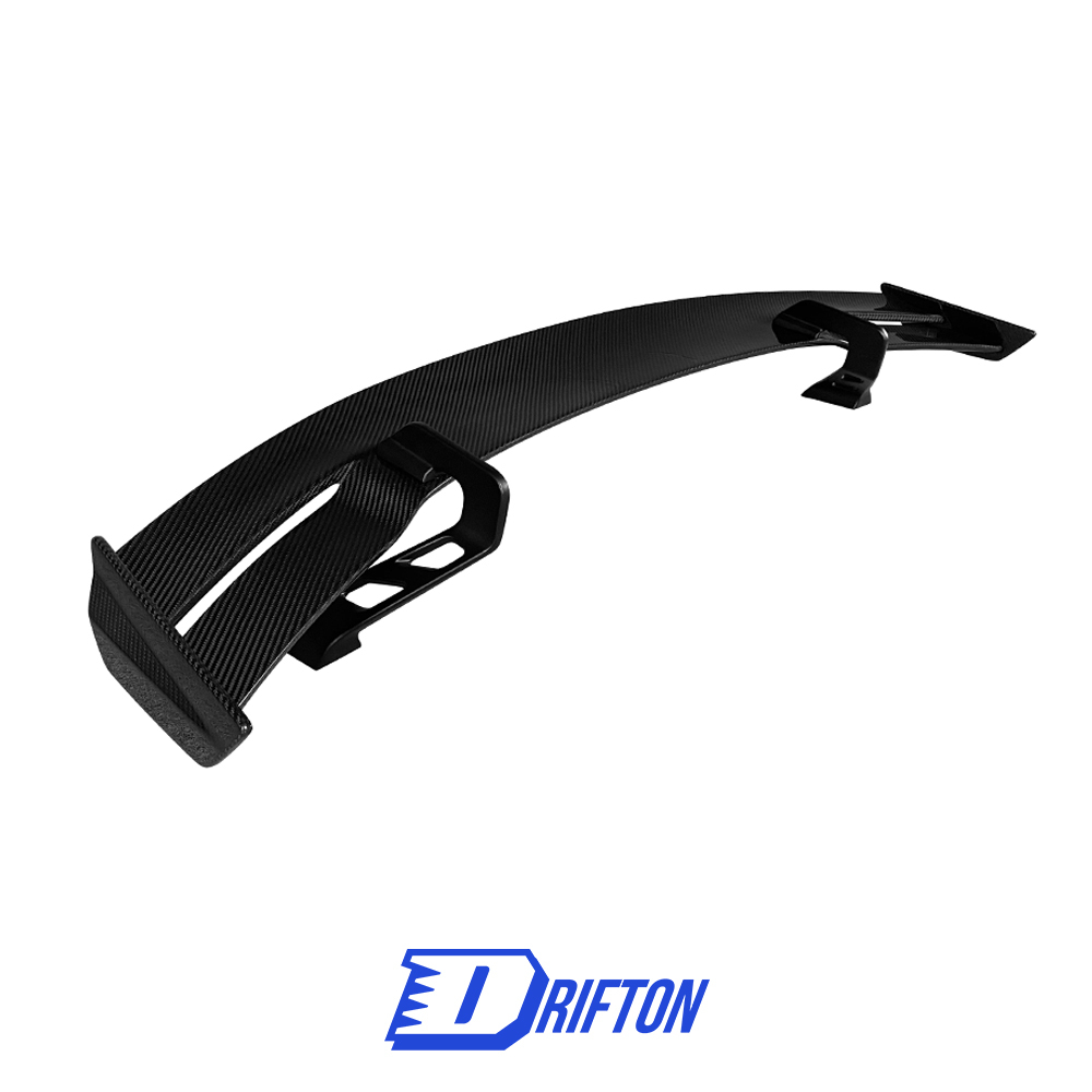 Drifton Style Dry Carbon Fiber Rear Spoiler GT Wing For Audi R8 2016-2024