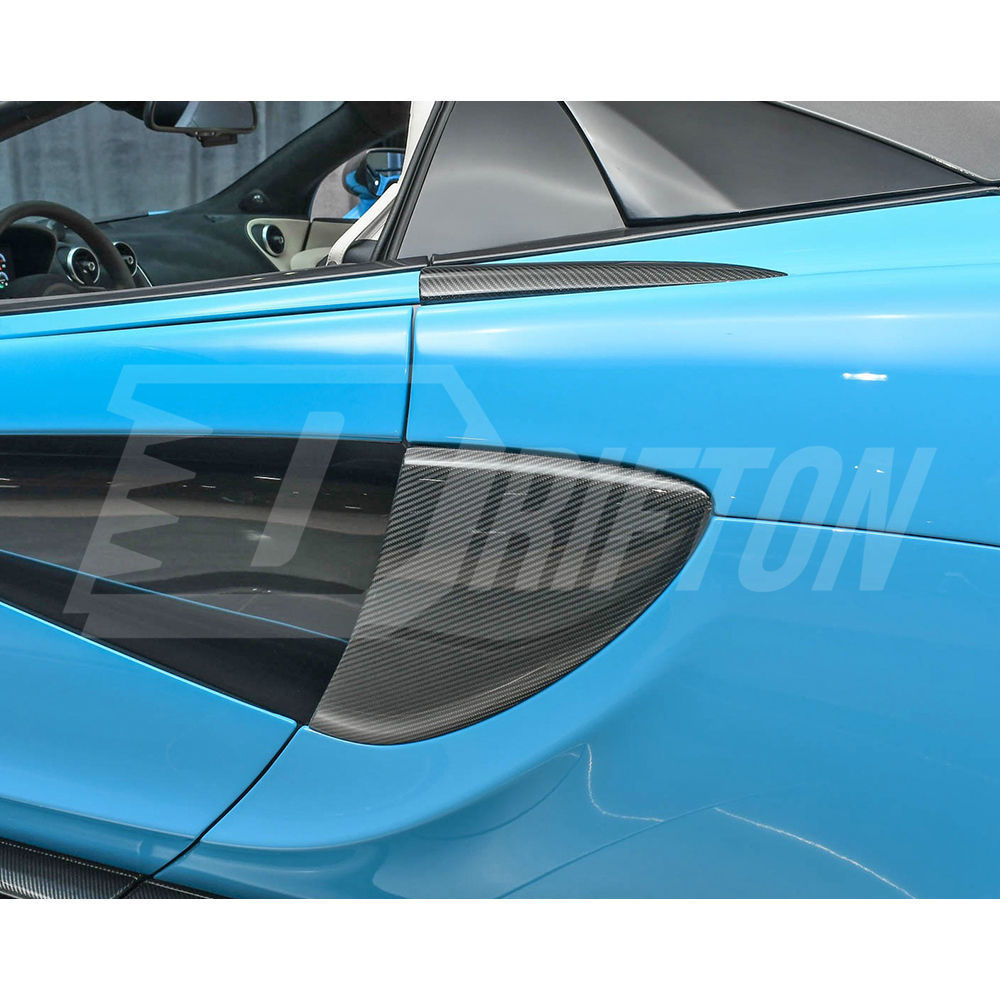 Dry Carbon Fiber Door Trim Cover For Mclaren 540C 570S 570GT 2015-2020
