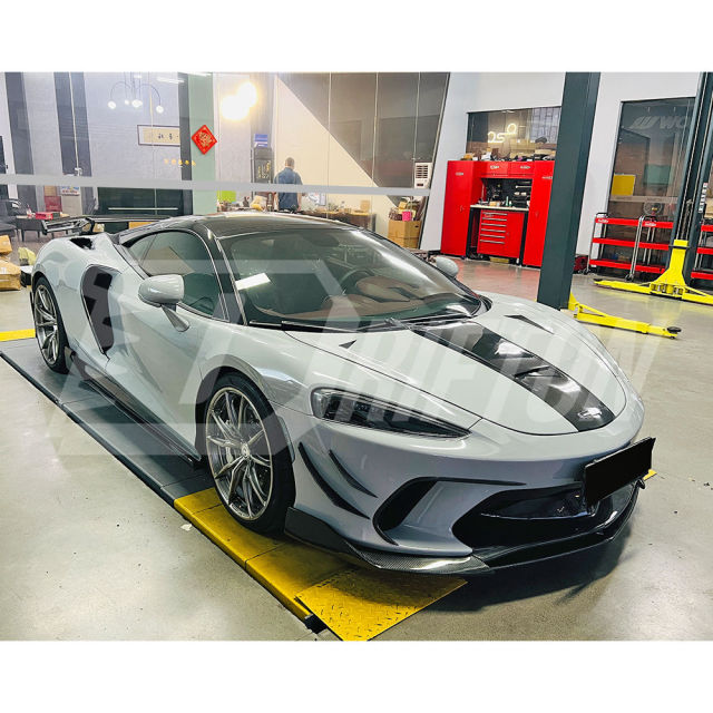 Dry Carbon Fiber Front Lip For Mclaren GT