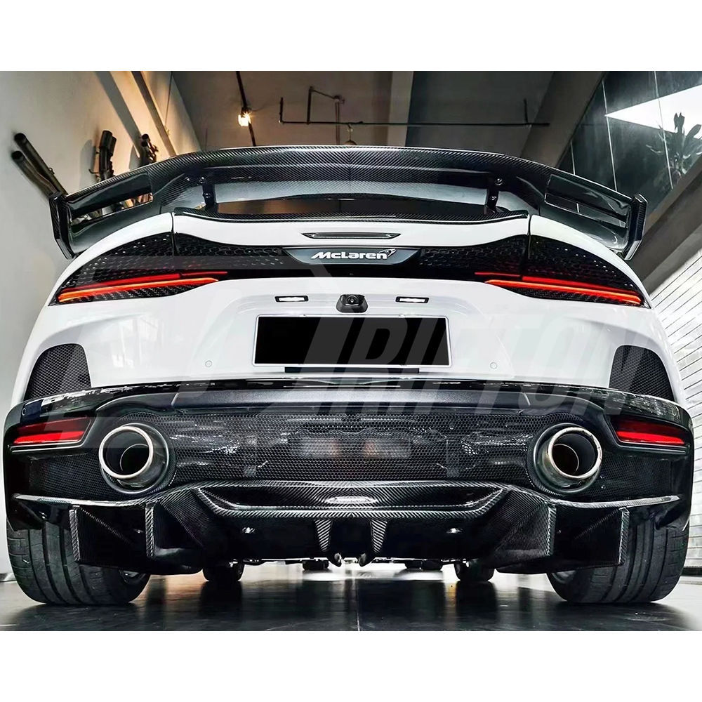 Dry Carbon Fiber Rear Diffuser For Mclaren GT