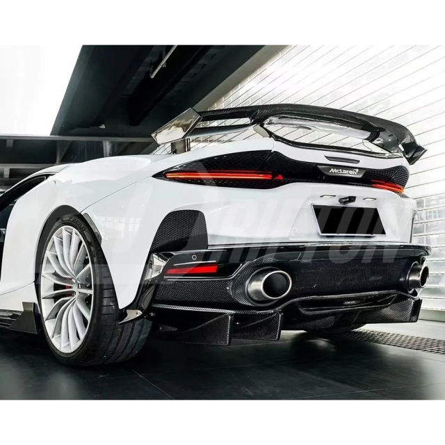 Dry Carbon Fiber Rear Diffuser For Mclaren GT