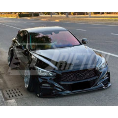 Impul 537S Style Carbon Fiber Front Bumper For Infiniti Q50 2013-2024