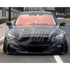 Impul 537S Style Carbon Fiber Front Bumper For Infiniti Q50 2013-2024