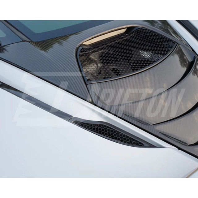 OEM Style Dry Carbon Fiber Engine Cover Upper For Mclaren 720S 2017-2023