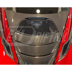 OEM Style Dry Carbon Fiber Engine Cover Upper For Mclaren 720S 2017-2023