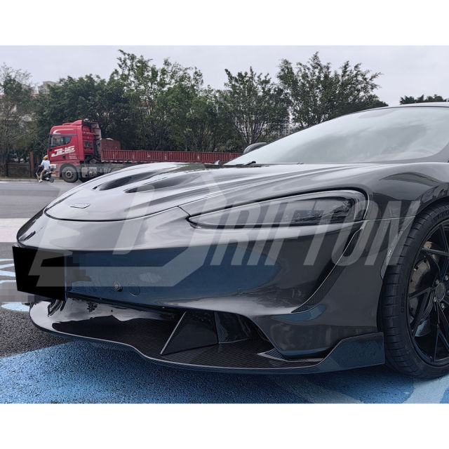 P1 Style Dry Carbon Fiber Front Hood For Mclaren GT