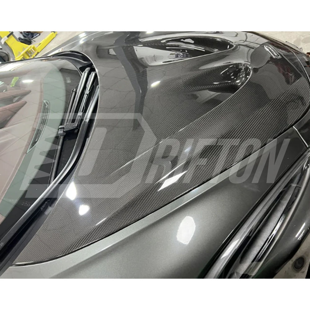 P1 Style Dry Carbon Fiber Front Hood For Mclaren GT
