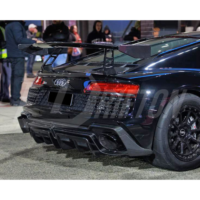Capristo Style Dry Carbon Fiber Rear Diffuser For Audi R8 2020-2024