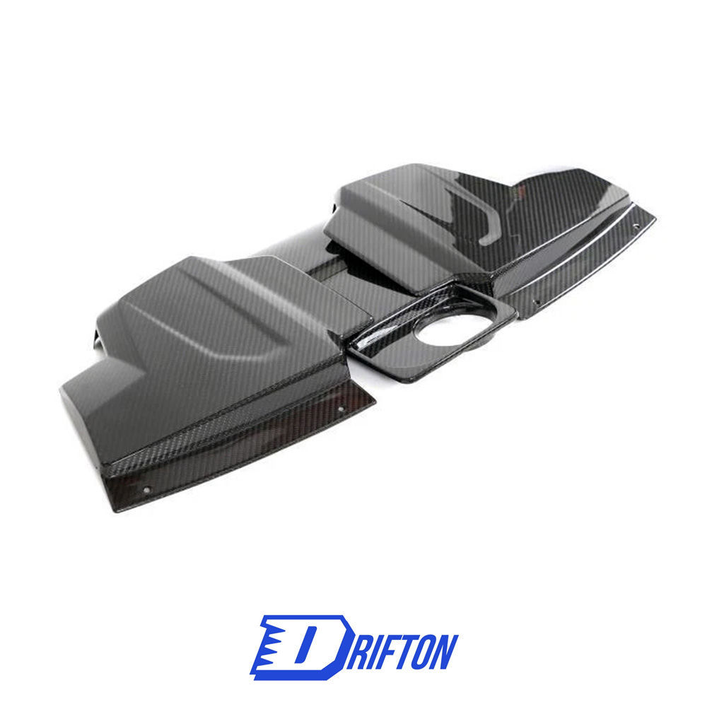 Dry Carbon Fiber Engine Cover For Audi R8 2019-2024